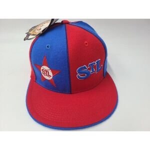 St Louis Stars Negro Leagues Baseball Museum Headgear Fitted 7 3/8 Hat Cap Red
